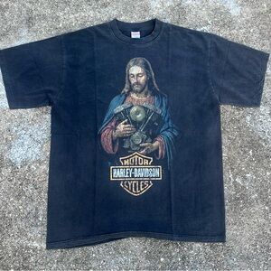 Harley Davison Jesus Tshirt (modern)